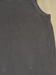 Pokemon Pikachu Tank Top Black Yellow 2014 Sleeveless Graphic Medium