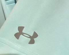MEDIUM FOUR SEASONS RESORT TEAL POLO SHIRT HAWAII UNDER ARMOR
