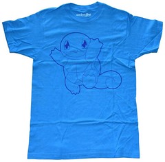 Pokemon Squirtle Men’s Turquoise Graphic T-Shirt New