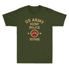 US Army Military Police Veteran Police Officer Retirement Vintage Men’s T-Shirt