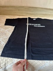 90s Guinness Wallbanger Patrick Beer Vintage T Shirt Y2K Mens Size XL Black