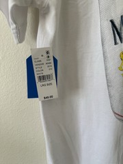 Market Studios / Modelo Men’s Graphic Print T-Shirt White Regular Fit Size L