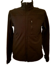 men Nordic track midweight Black Zip up jacket size L