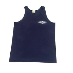 BODY GLOVE 1996 Vintage Tank Top Sleeveless SHIRT Sz L Blue Surfing Muscle Beach