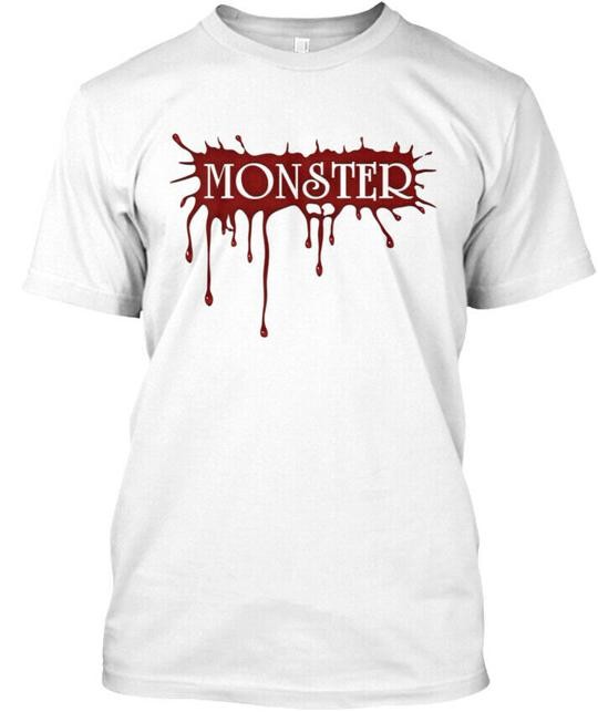 Easy-care Monster T-Shirt Made in the USA Size S to 5XL