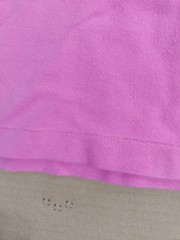 Vtg Pink Turtle Neck Single Stitch 20 Pit 25 Long No Size Tag No Brand