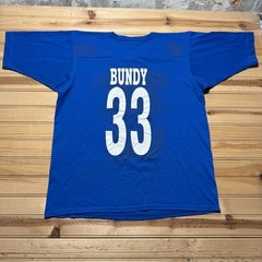 Vintage 90s Al Bundy #33 Polk High School TV Sitcom Football Jersey Shirt Large
