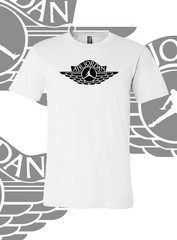 Men’s Basketball WINGS MJ Sports T-Shirt Tee Fast Ship!!