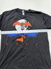 Rooster Teeth RWBY T Shirt Japanese Anime Red Dragon Graphic Adult Size LRG 752