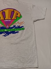 Hanes Beefy XL T-Shirt VIP Inc Embroidery & Screen Printing Advertising Grey