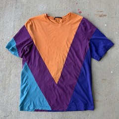 Louis Vuitton 2013 Collection Geometric Color Block T Shirt XL