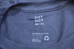District Shirt Mens Large Blue Blue Origin New Glenn Rocket Graphic Tee T-Shirt