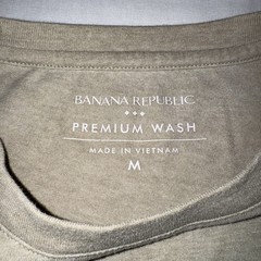 Banana Republic Men’s Short Sleeve Crew Neck T-Shirt Size Medium