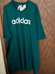TOP QUALITY ADIDAS COLLEGIATE GREEN SHIRT 3XLT NWT NO RETURNS WRONG SIZE/COLOR