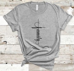 Family Cross T-shirt , Christian Cross, Family Cross Shirt, XS, S, M, L, XL