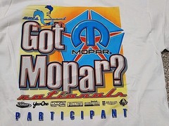 2006 Gildan Mopar Nationals 26th Annual Tee Double Sided Graphic Large