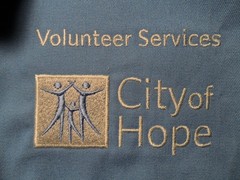 Small Volunteer Services City Of Hope Lab Shirt