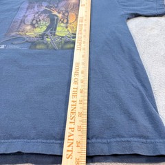 Jimi Hendrix Authentic 2003 Zion Rootswear T Shirt Blue Graphic Print Men’s M