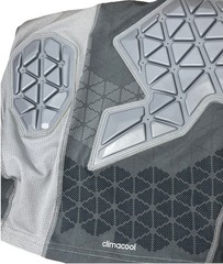 Adidas Climacool Techfit 3 Pad Compression Tank Gray Mens Size S