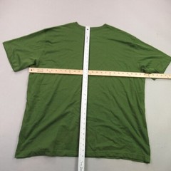 Blue Mountain Shirt Mens 2XL Short Sleeve Crew Neck Stretch Lightweight Green