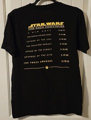Star Wars Galaxy Premiere Force Awakens Empire & Rebels Collectible Shirt M