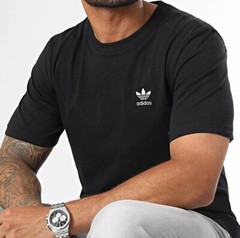 NEW MENS ADIDAS ORIGINALS ESSENTIALS TREFOIL TEE SHIRT~SIZE LARGE #IR9690