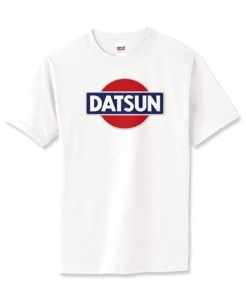 Datsun White Logo T-Shirt New! S-5XL Tee 240z 260z 280z ZX 510