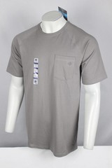 Dickies Men’s Temp iQ Performance Cooling Pocket T Shirt Solid Gray Tall Sizes