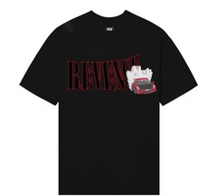 Juice Wrld x Revenge Burnout red T Shirt Rare ( Size L )