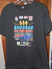NNL Buffalo Model Car Show 2024 Commemorative Tee shirt Medium – 3X Large
