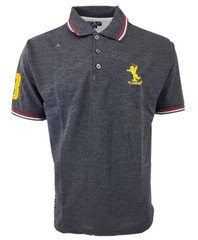 New Mens Polo Shirt T-Shirt Top Tee Short Sleeve Contrast Colours S M L XL XXL