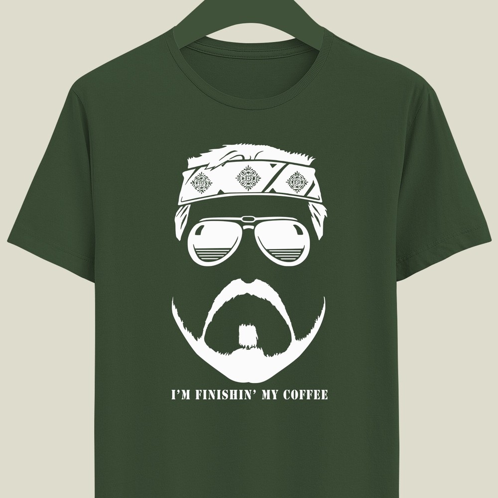 The Big Lebowski T-Shirt | I’m Finishing My Coffee | Walter Sobchak |