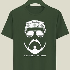The Big Lebowski T-Shirt | I’m Finishing My Coffee | Walter Sobchak |