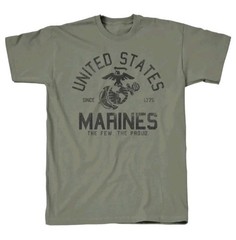 MARINES -United States Marines T-Shirt – Made in America – Size Medium -NWT