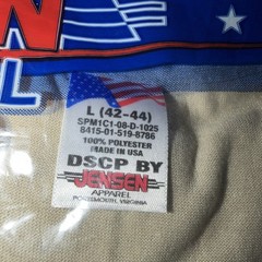 US Army Military Sand T-Shirts 100% Combed Cotton DSCP Desert Large 3 Pack NEW