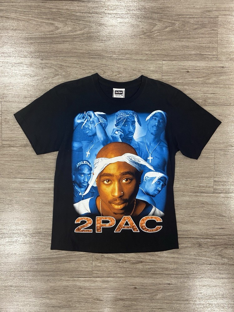 Vintage 2000s Tupac The Roxx Rap T Shirt Size L Double Sided
