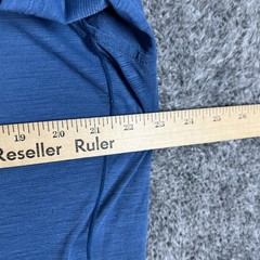 Kuhl Shirt Mens XL Blue Short Sleeve Crew Neck Polyester Merino Stretch