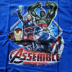 The Avengers – Assemble T-Shirt Red *New [Choose your Size]