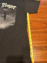 Steve Grimmett’s Grim Reaper XL See You In Hell Tour Shirt Double Sided