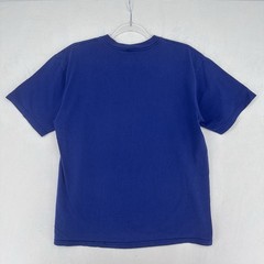 VTG Longs Peak Shirt Mens Sz M Blue Rocky Mountains Get High Colorado Hiking Tee