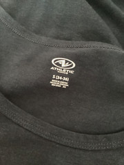 ATHLETIC WORKS DRIWORKS TRI-BLEND Blue Cove Tank Sz S