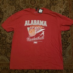 New Mens Alabama Basketball Shirt Tee Size M Medium 2025 NCAA TOURNAMENT NWT $35