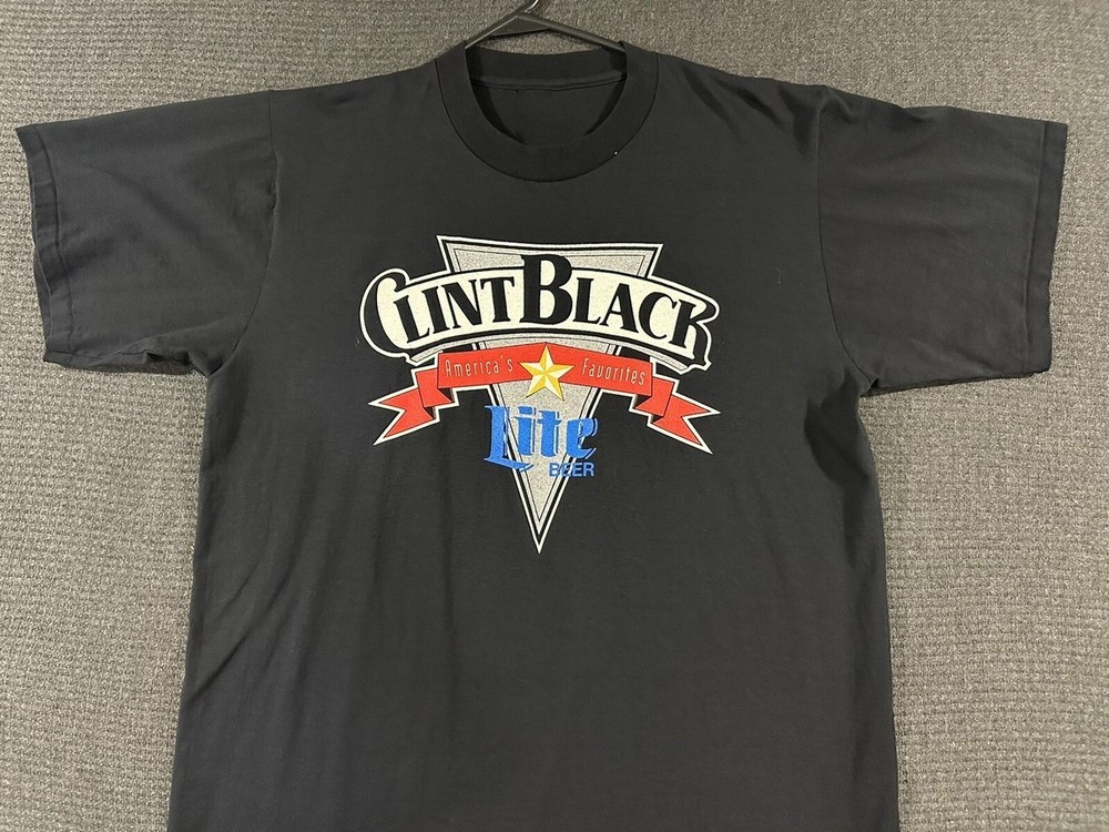 Clint Black Nothin But The Taillights Tour 1998 tweed color S-5XL C22.230
