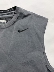 Nike Pro Fitted Mens Sleeveless Athletic Performance Shirt Sz M FREE SHIP A74
