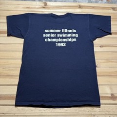 Vintage 1992 Illinois Summer Swimming Championship, Champion Athletic Shirt – XL