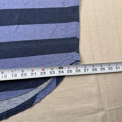 Hustler Vintage 90s Bodybuilding Best Striped Cotton Crew Neck Sleeveless 2