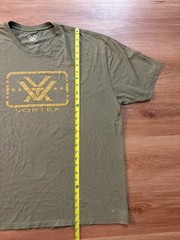 Vortex Optics Trigger Press Short Sleeve T-Shirt Mens 3XL Olive Army Green