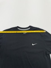 Nike Men’s Black Swoosh Crew Neck T-Shirt Size L Regular Fit