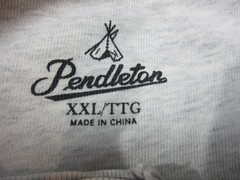 Pendleton Henley Shirt Mens 2XL Gray Long Sleeve 3 Button Knit Casual