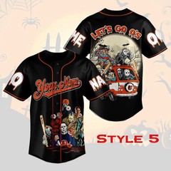 Custom Name Friday The 13th Horror Movie Jersey, Horror Movie Halloween Jersey